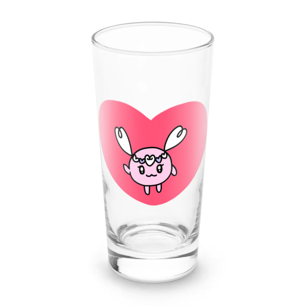 天使のお守りのラビュのラブ♡ Long Sized Water Glass :front