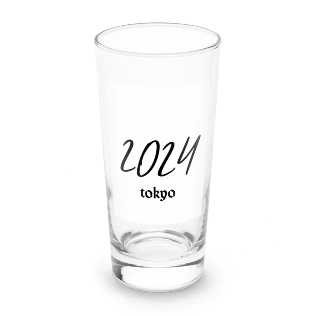 Be proudの2024tokyo Long Sized Water Glass :front