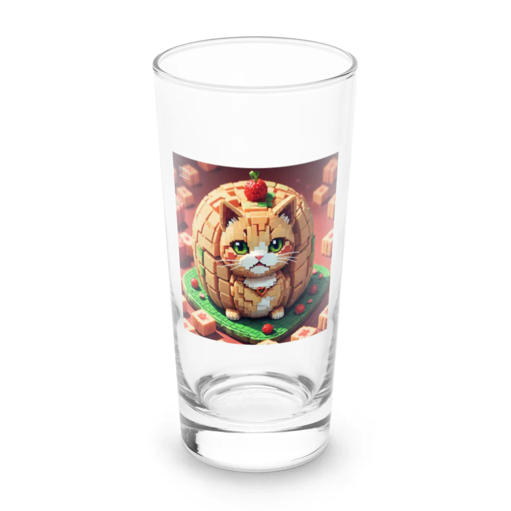 メロンパン猫のメロンパン猫 Long Sized Water Glass :front
