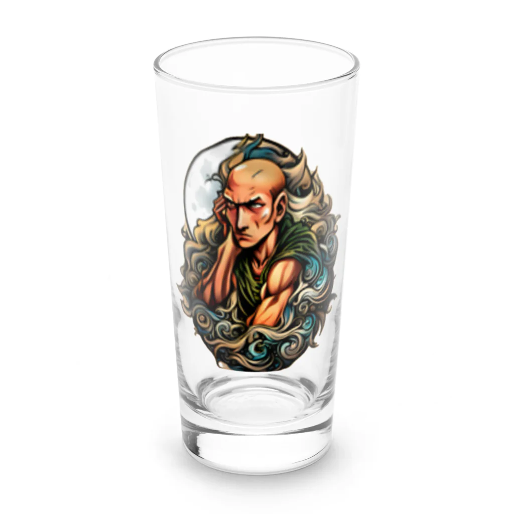 海坊主の私のキャラクターの海坊主だ！ Long Sized Water Glass :front