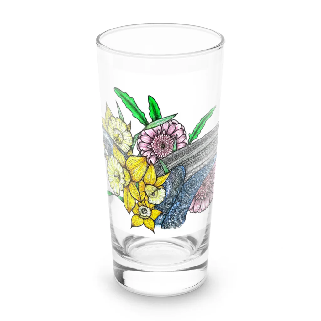 曼荼羅屋の海の母 Long Sized Water Glass :front