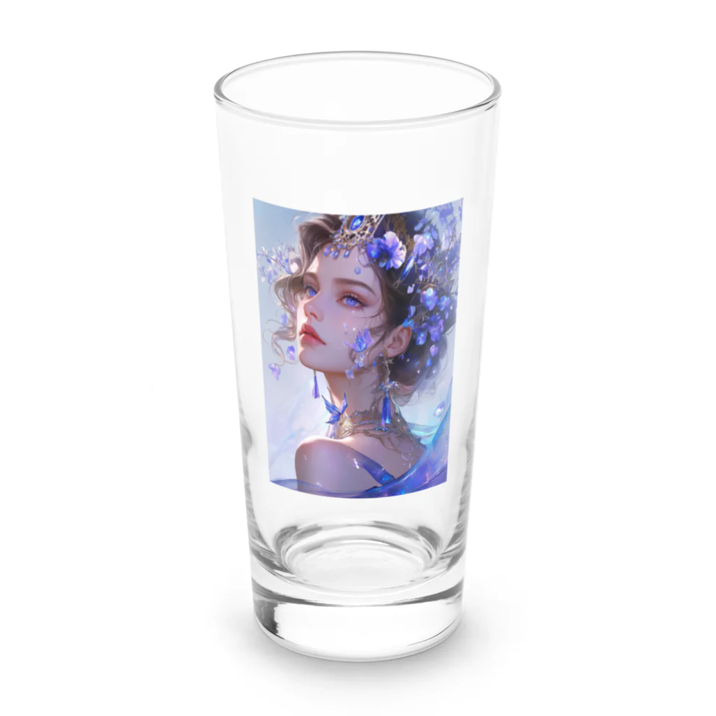 AQUAMETAVERSEのブルーの宝石を身につけて　ラフルール　1859 Long Sized Water Glass :front