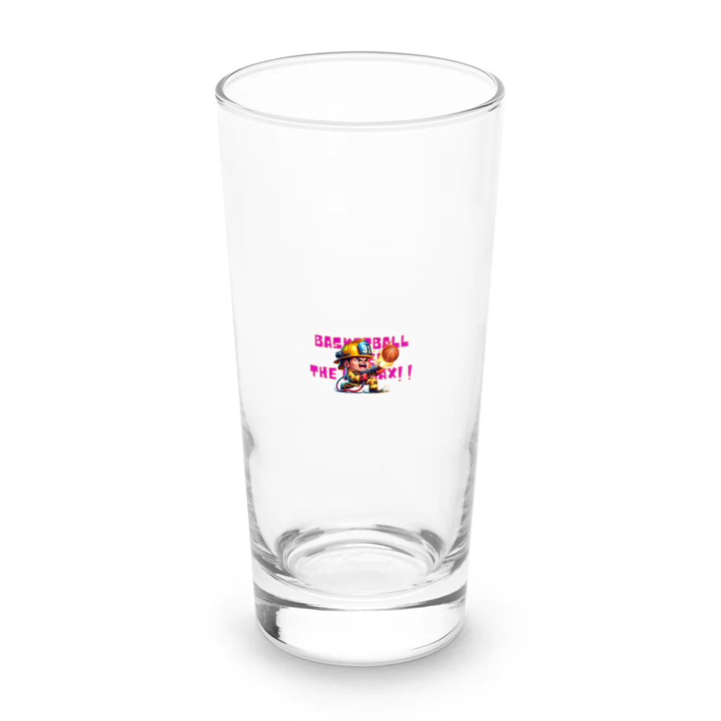 SwishStyle のバスケットレスキュー隊 Long Sized Water Glass :front