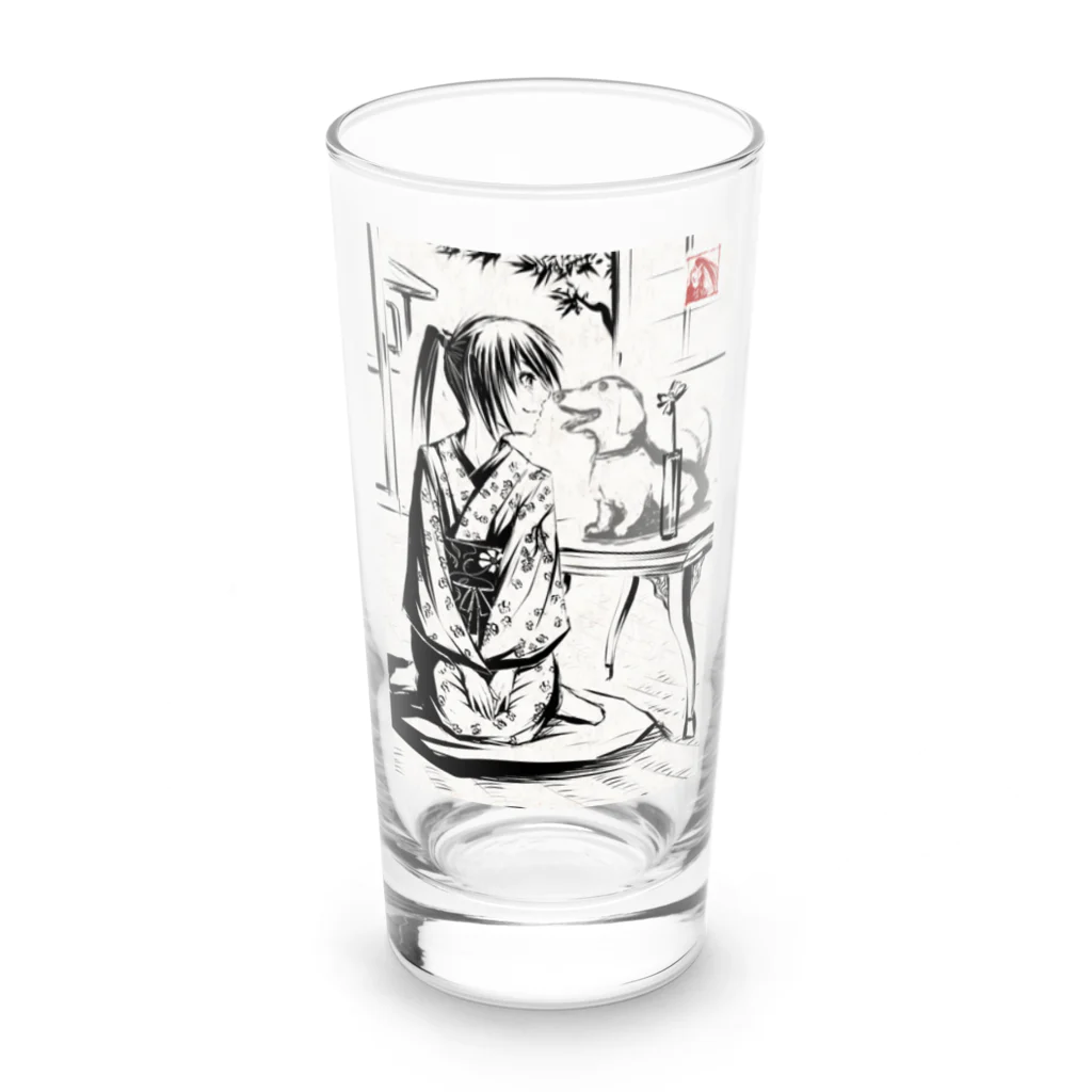 Yukitの絆 Long Sized Water Glass :front