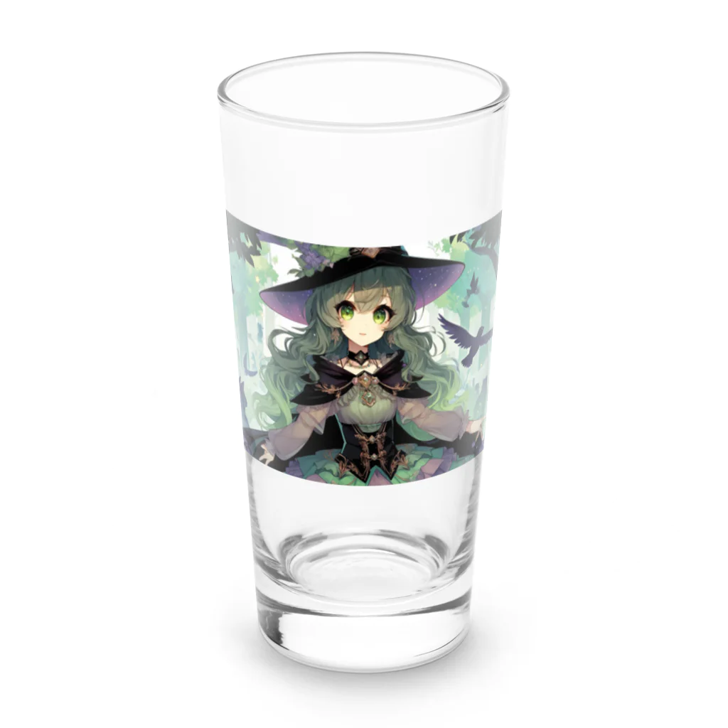 AIキャラつく〜るの魔法使いの女の子 Long Sized Water Glass :front