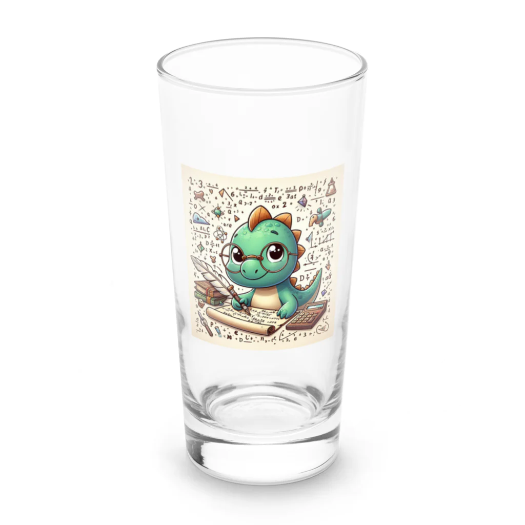 めろんグッズのインテリサウルス Long Sized Water Glass :front