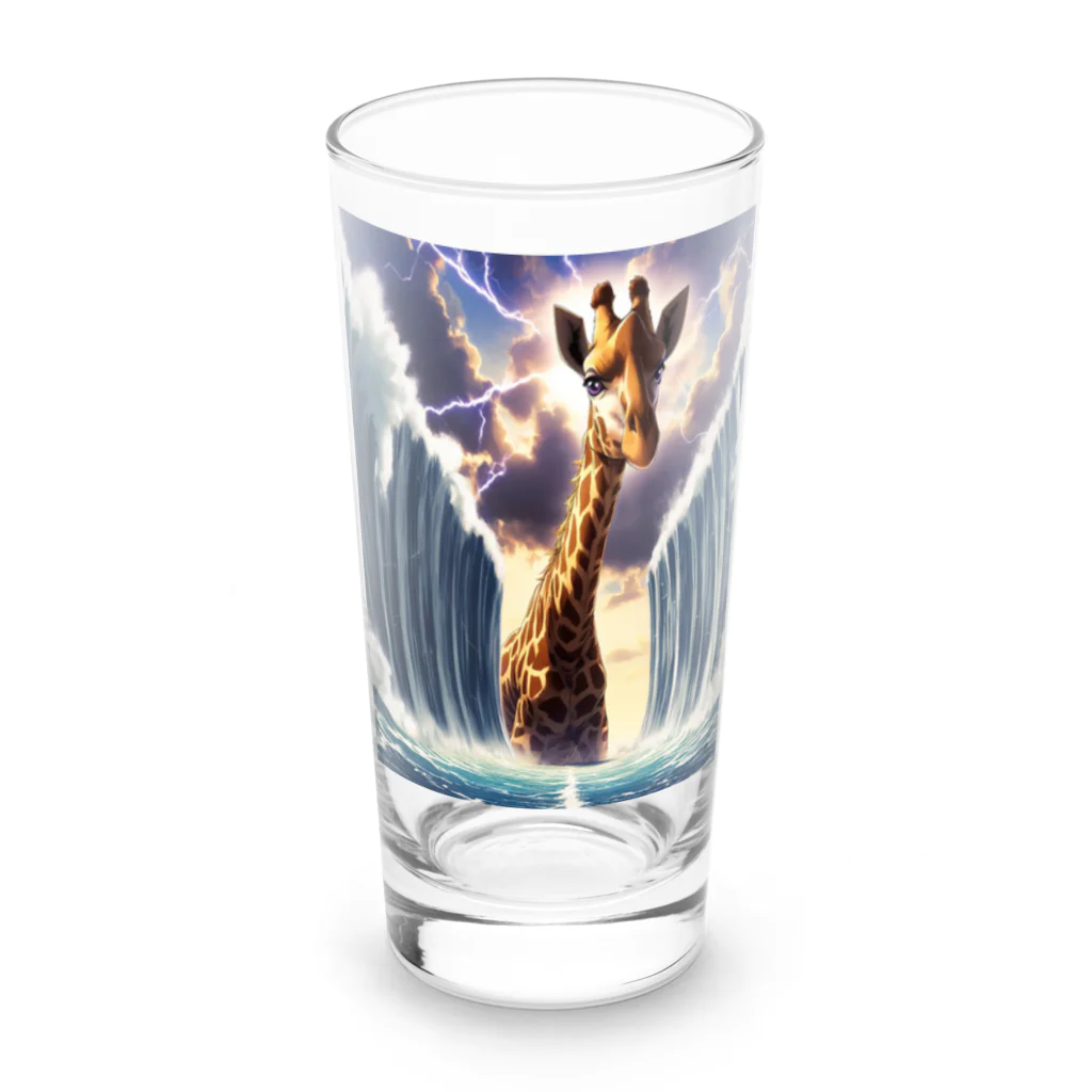 雑貨「キリン堂」のきりん５０ Long Sized Water Glass :front