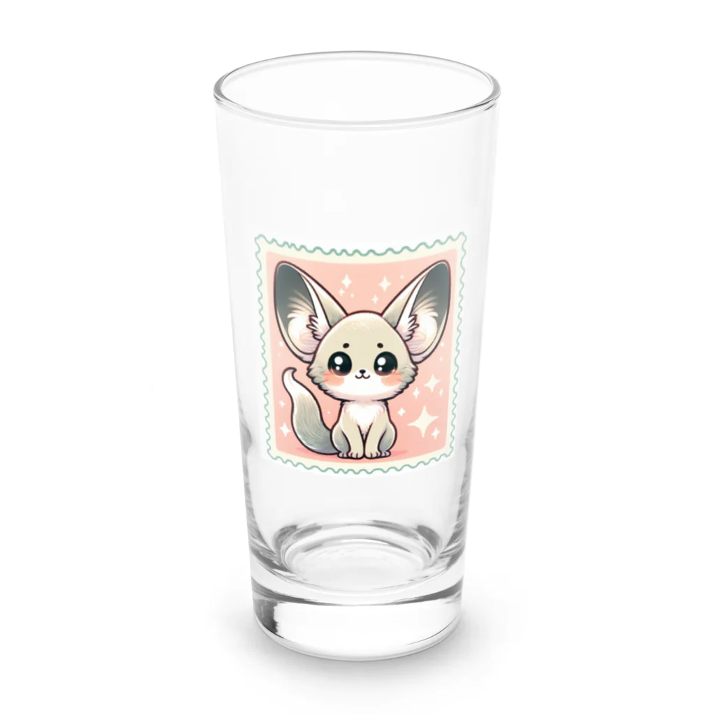 ゆうちゃんNFTいいねの耳長フェネックちゃん21 Long Sized Water Glass :front