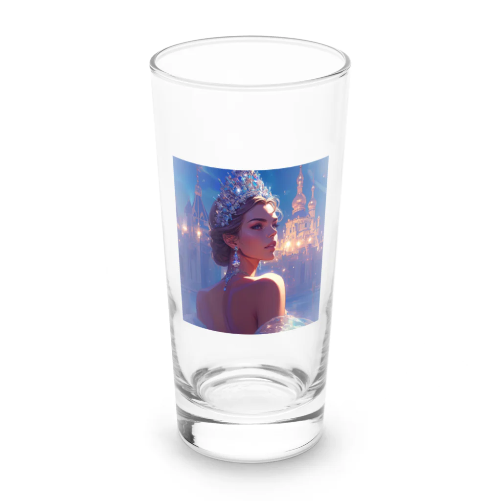 AQUAMETAVERSEの宵闇に輝くクリスタルの女王 Marsa 106 Long Sized Water Glass :front