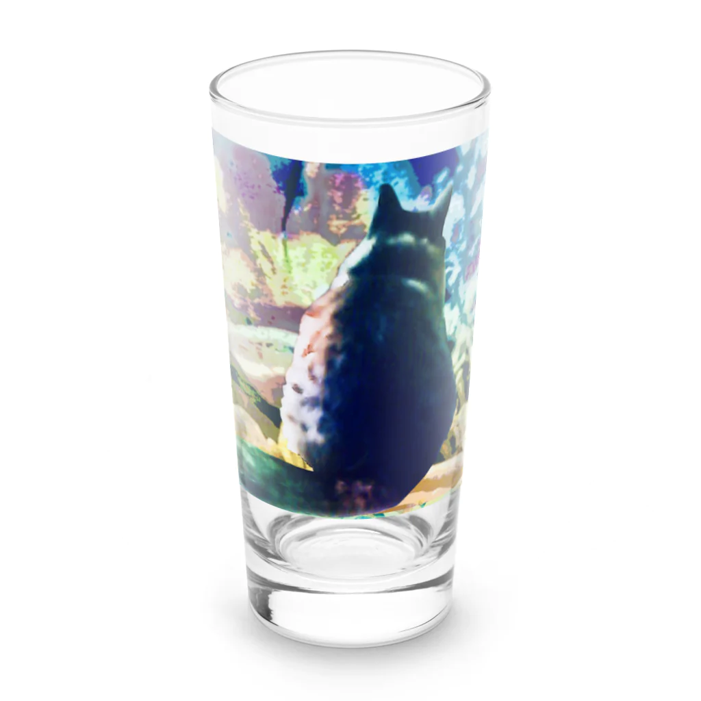 猫に恩返しのTORA'S Watch Party Long Sized Water Glass :front