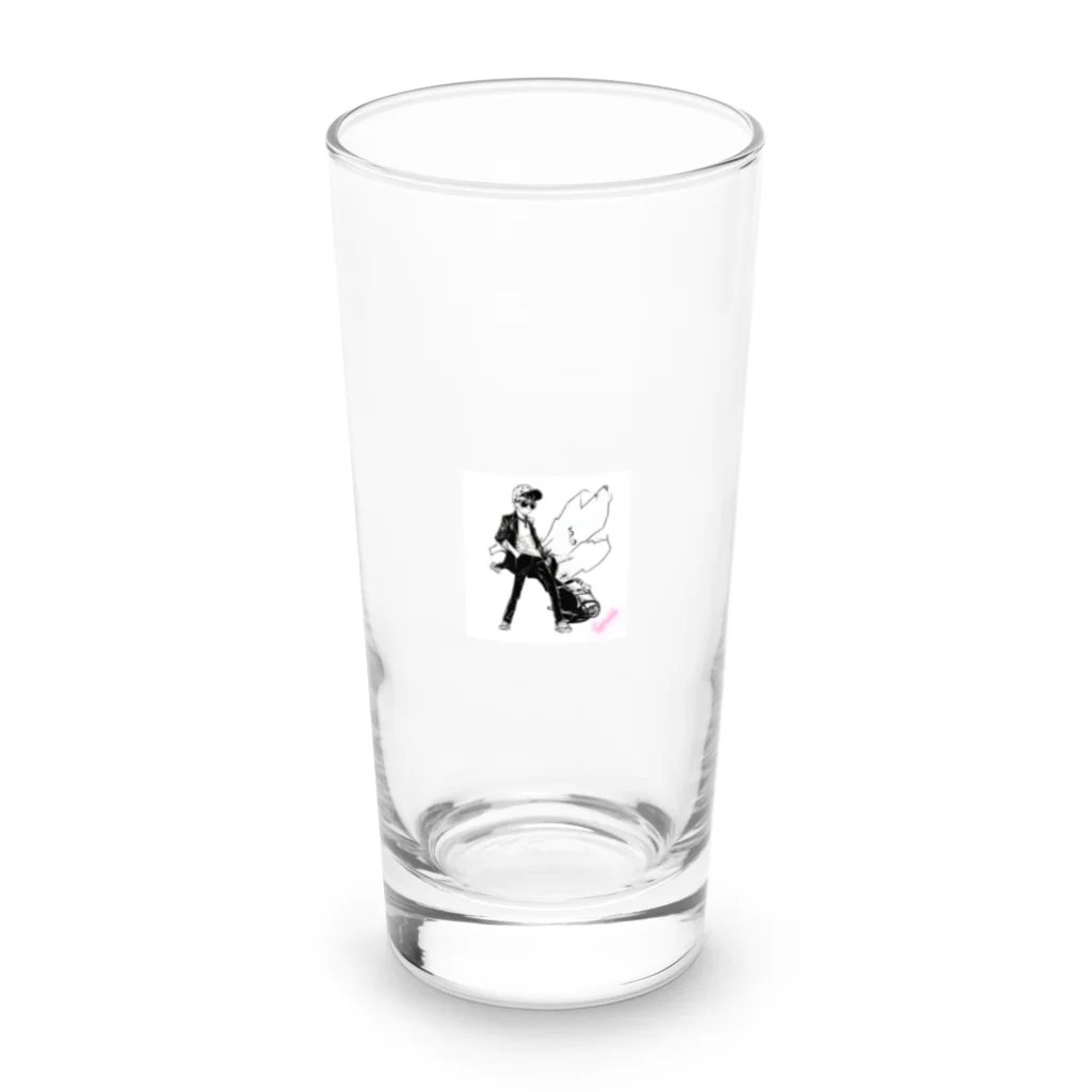 smartguyのおしゃれさん Long Sized Water Glass :front