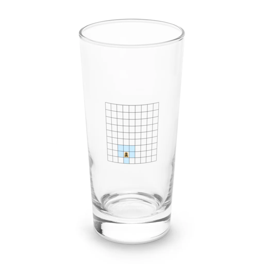 きほんてきにはものと～んの金将 Long Sized Water Glass :front