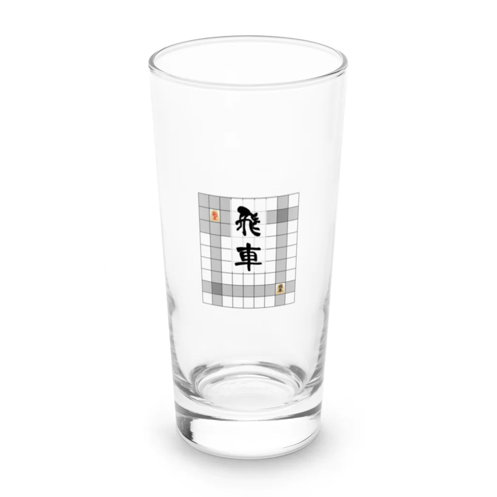 きほんてきにはものと～んの飛車 Long Sized Water Glass :front