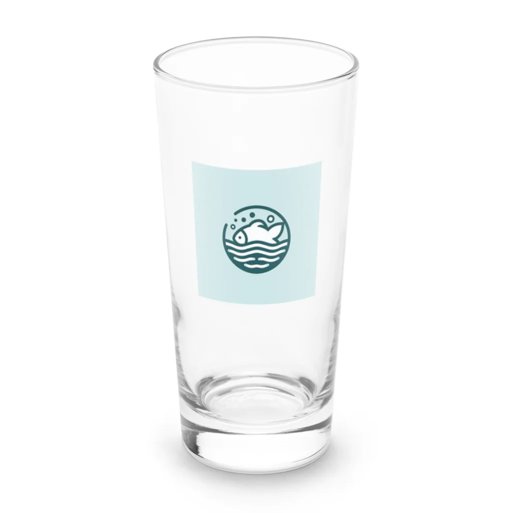maturedのシンプルなお魚 Long Sized Water Glass :front