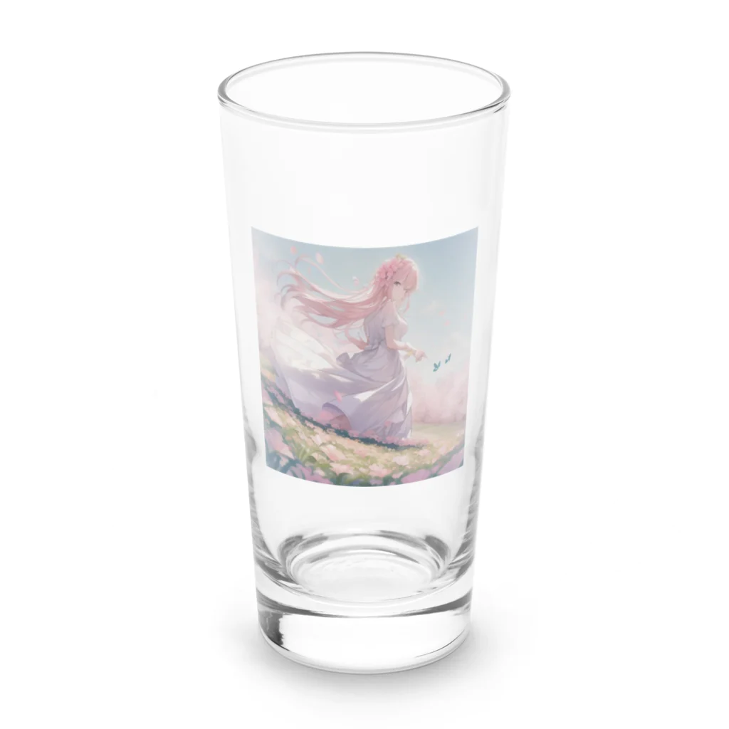 R-mayの草原の少女 Long Sized Water Glass :front