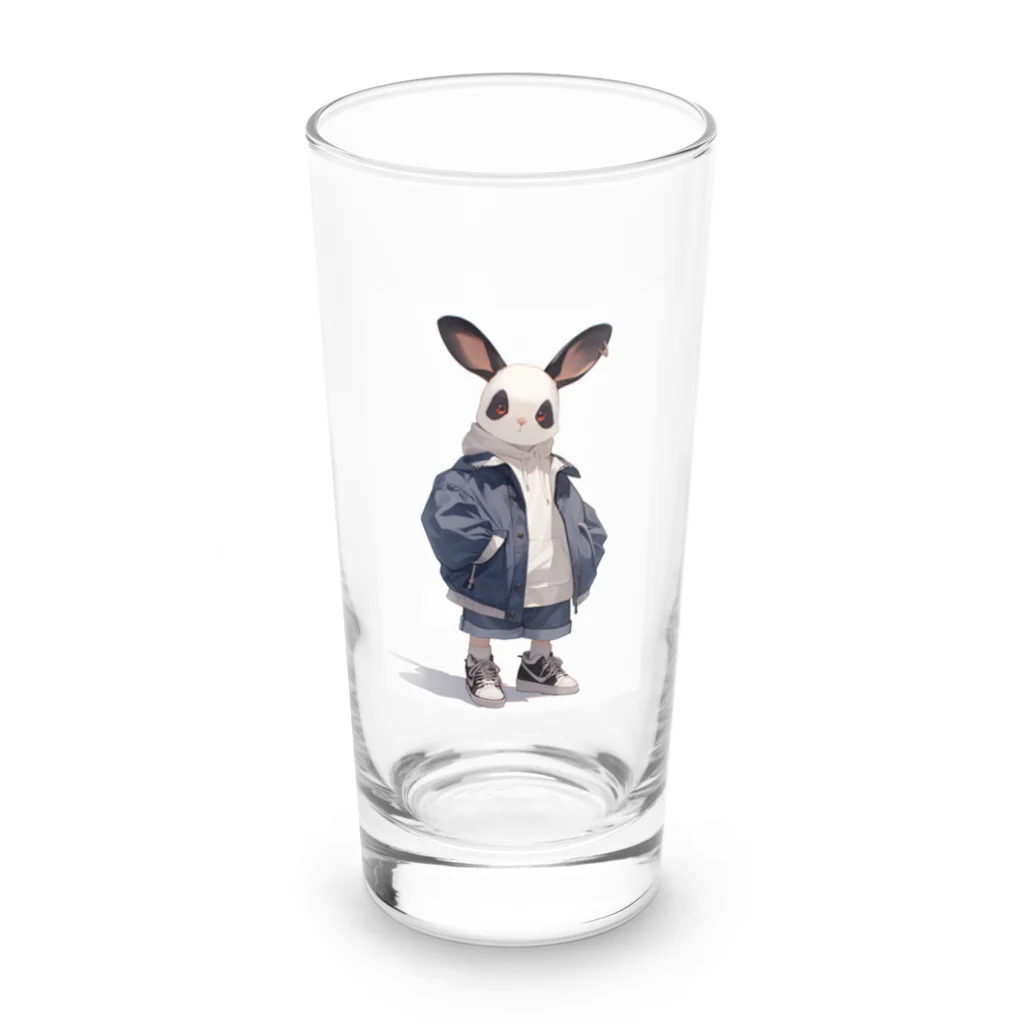 AQUAMETAVERSEのうさぎ君 BeeBee 1786 Long Sized Water Glass :front