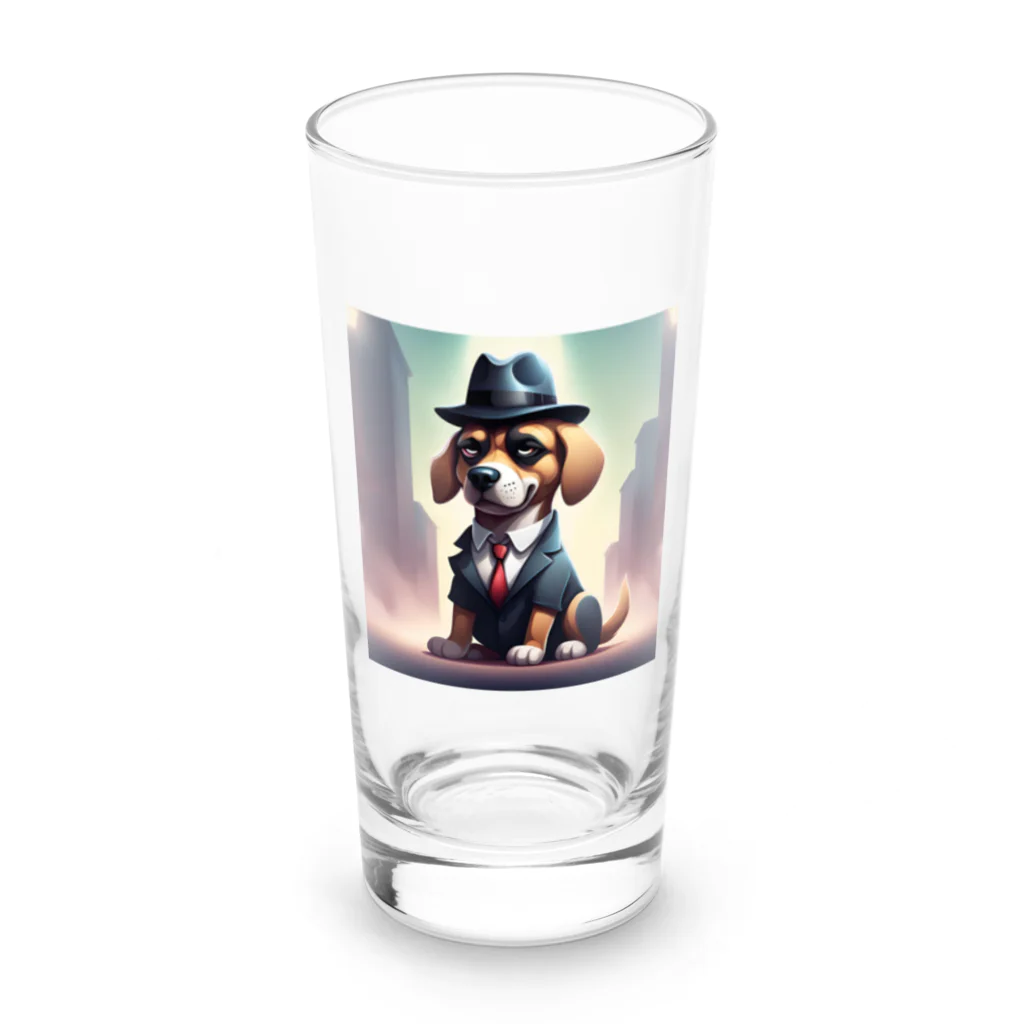 Kumaziro-の犬マフィア！ Long Sized Water Glass :front