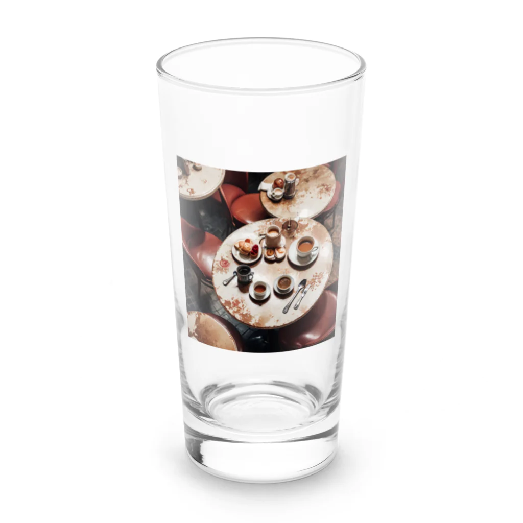 Makurahaのコーヒータイム Long Sized Water Glass :front