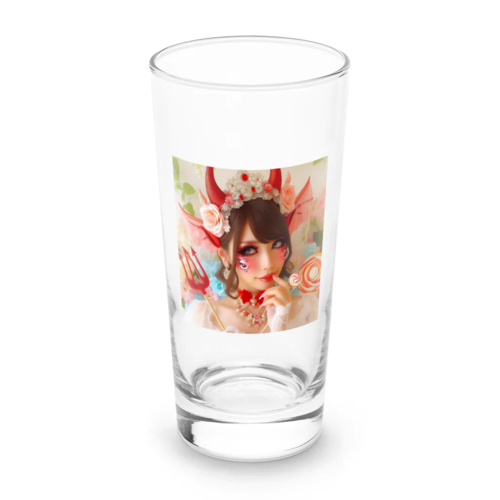 悪魔キャンディの悪魔キャンディ Long Sized Water Glass :front