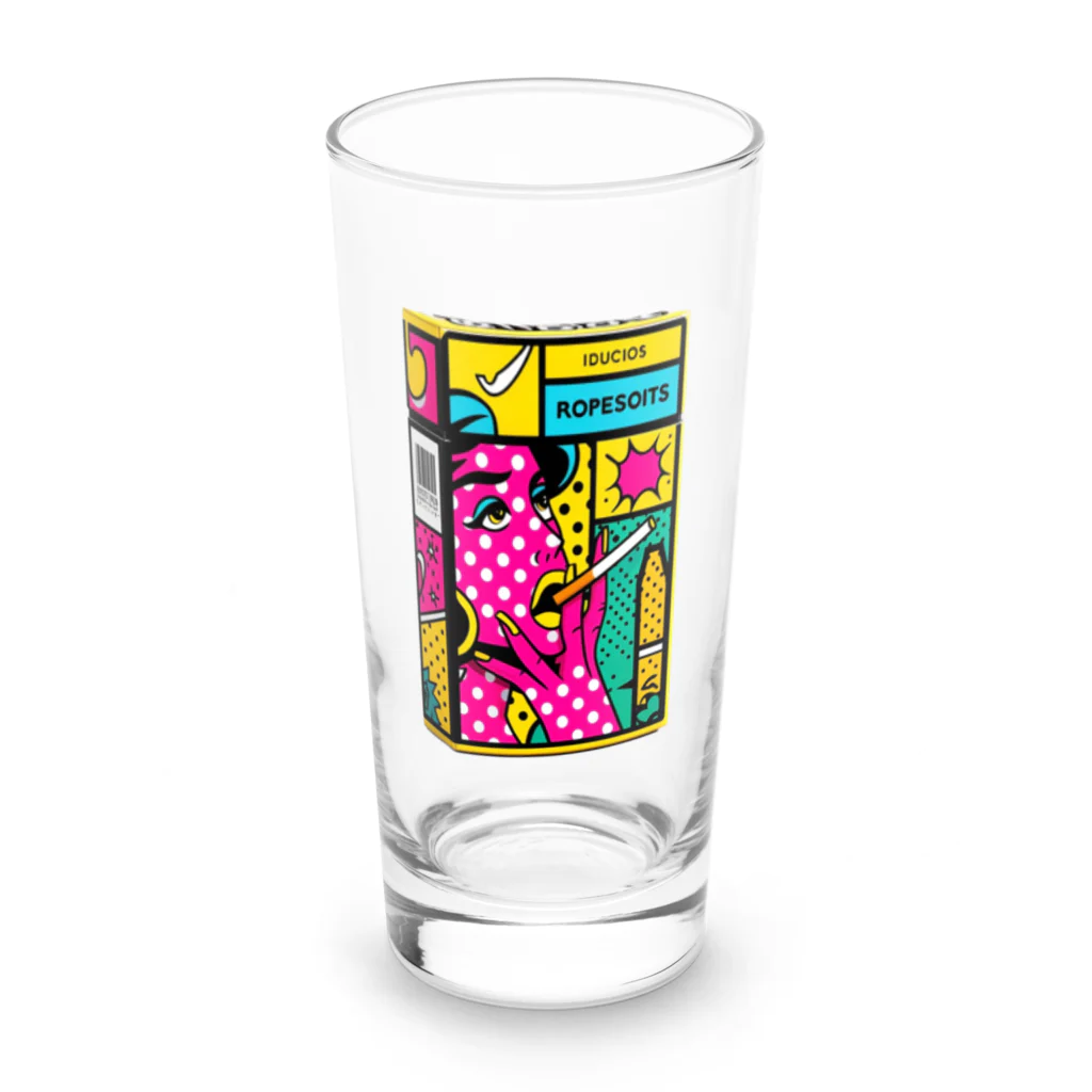 わっふるアートのネオ・シガレットボックス Long Sized Water Glass :front