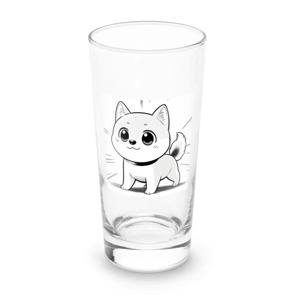 ちょっぴりいやされるイラストやさんのたくさんの愛らしさと癒し Long Sized Water Glass :front