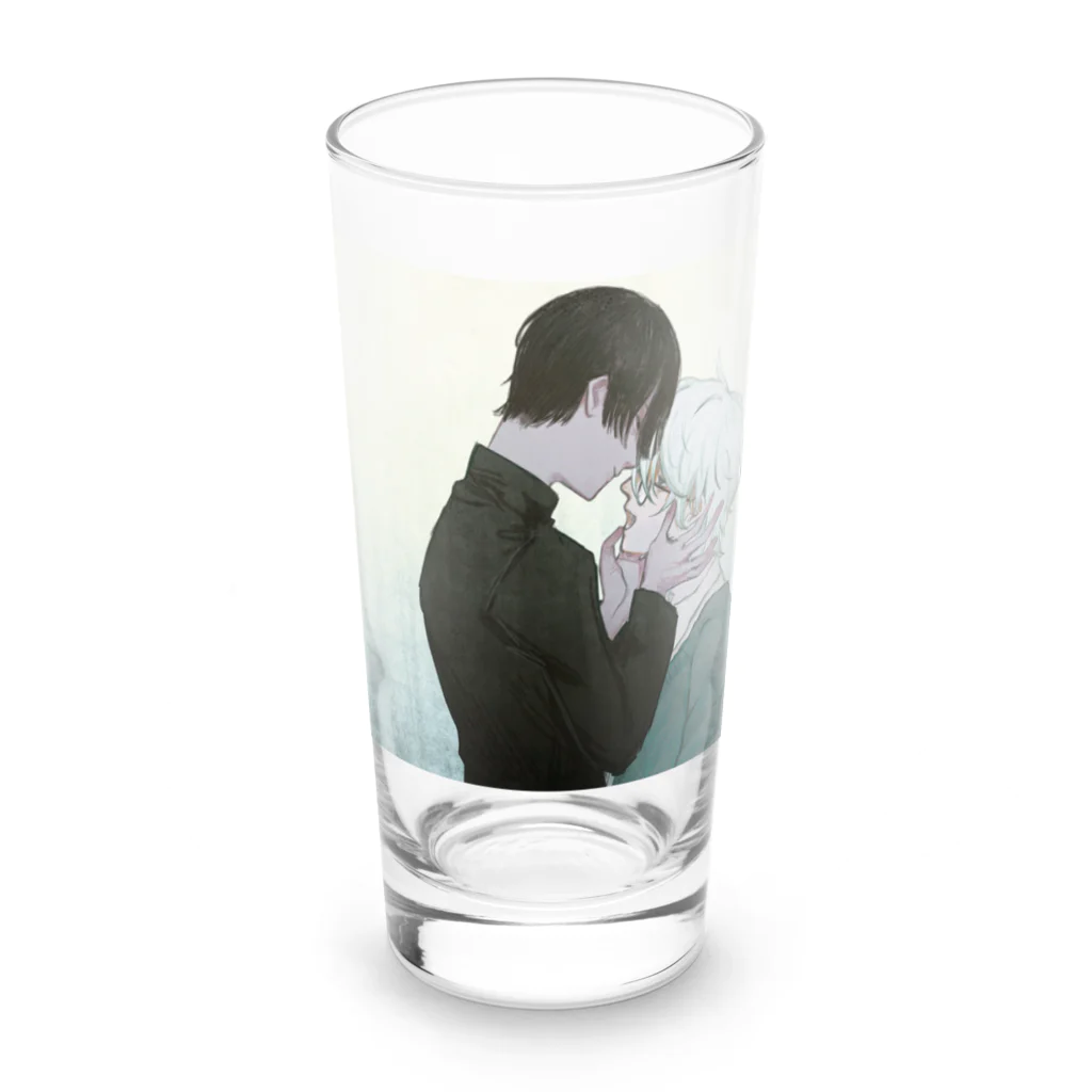 いもむしのあいあいや Long Sized Water Glass :front