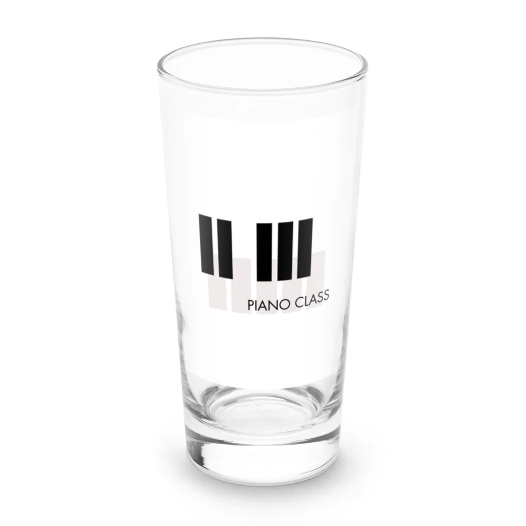 MIKA33のけんばんくんPIANO CLASS Long Sized Water Glass :front