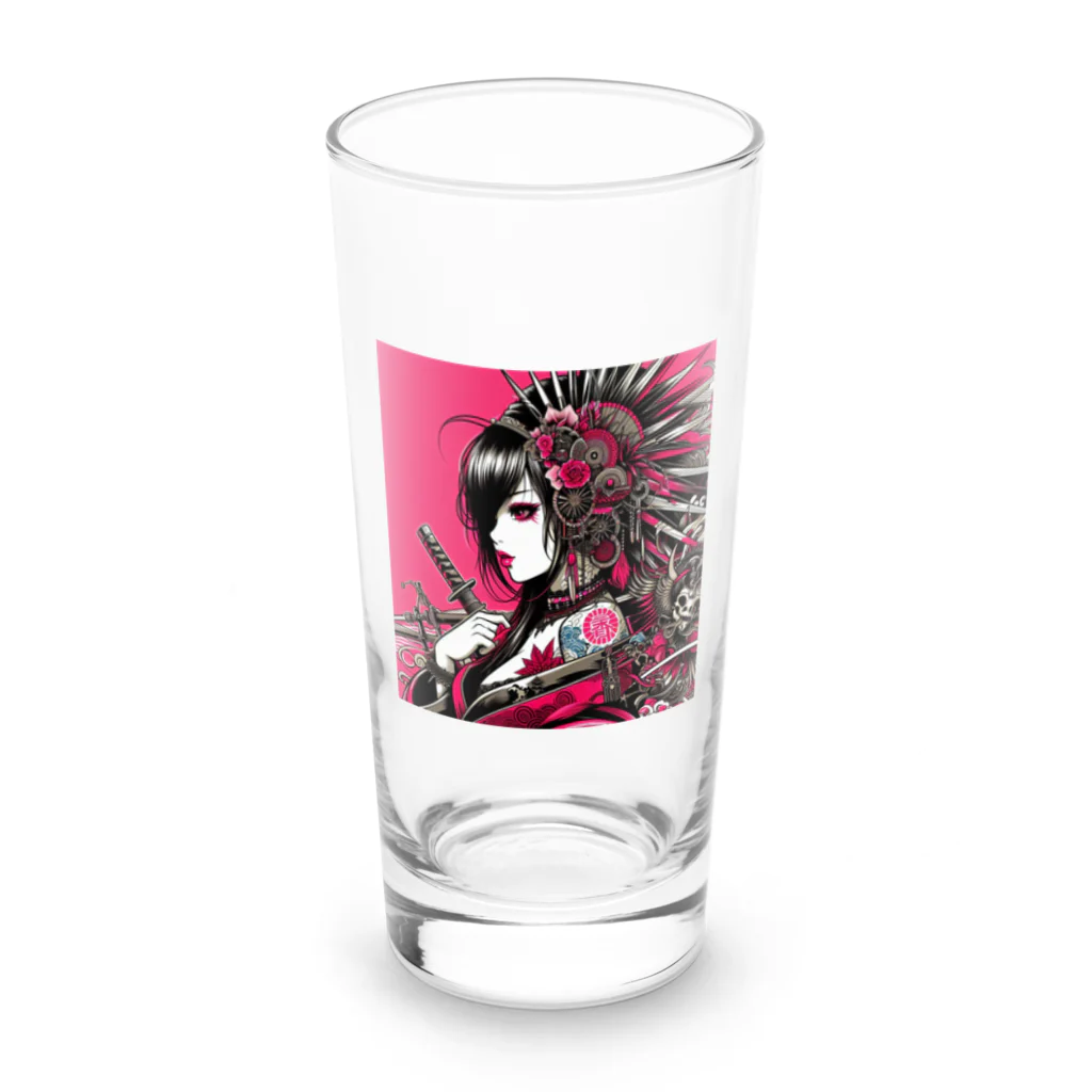 悪魔キャンディの美女の反逆者 Long Sized Water Glass :front