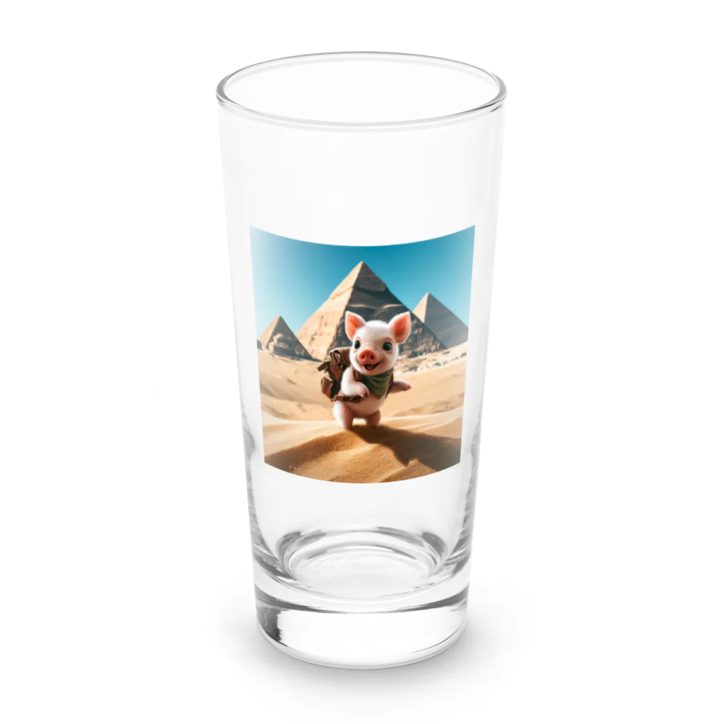 マシャのPちゃんの冒険 Long Sized Water Glass :front