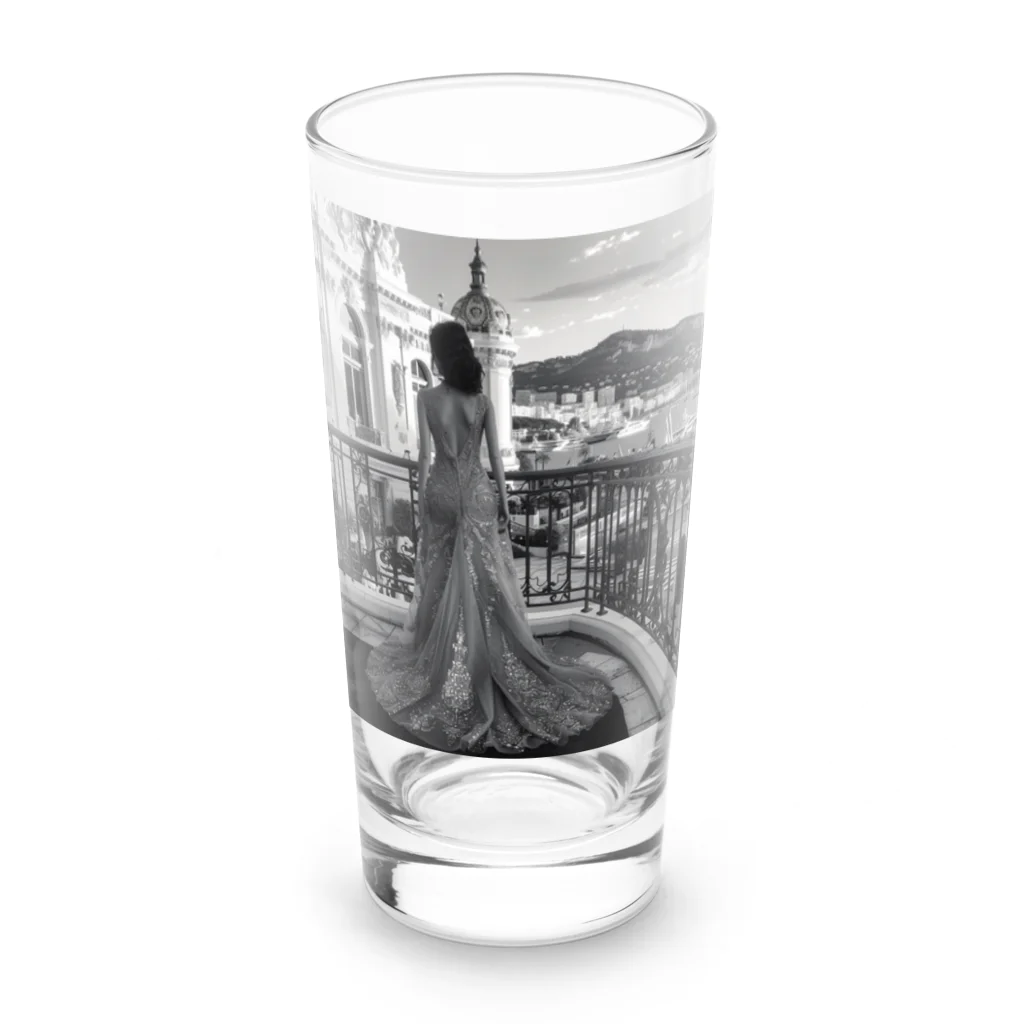 AQUAMETAVERSEのモナコ・モンテカルロでカジノ　Tomoe bb 2712 Long Sized Water Glass :front