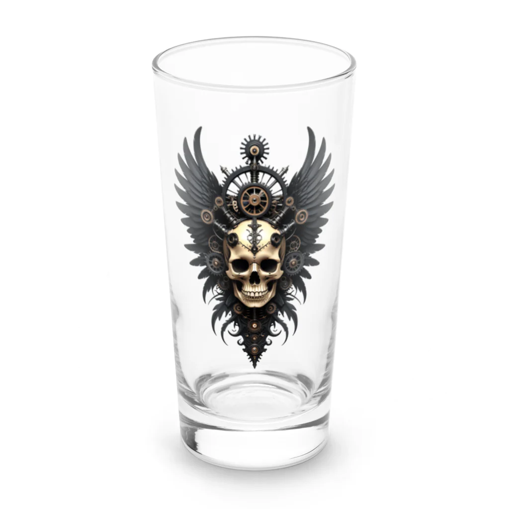 PiNK+18COMiCSのSTeAMPuNK+SkULL_00006 Long Sized Water Glass :front