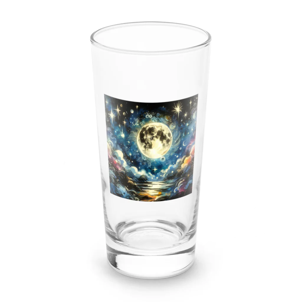 賽の“月” Long Sized Water Glass :front