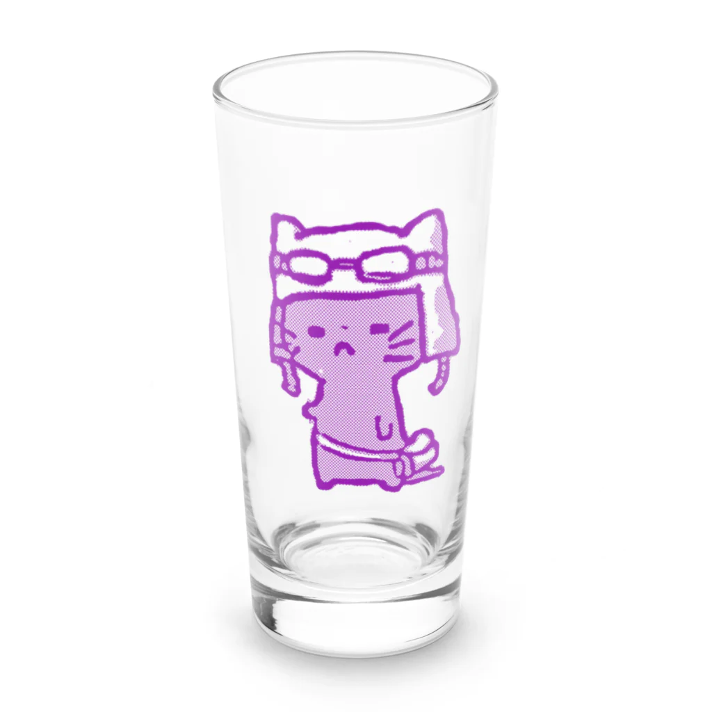 beetlemanのけーご先生 Long Sized Water Glass :front