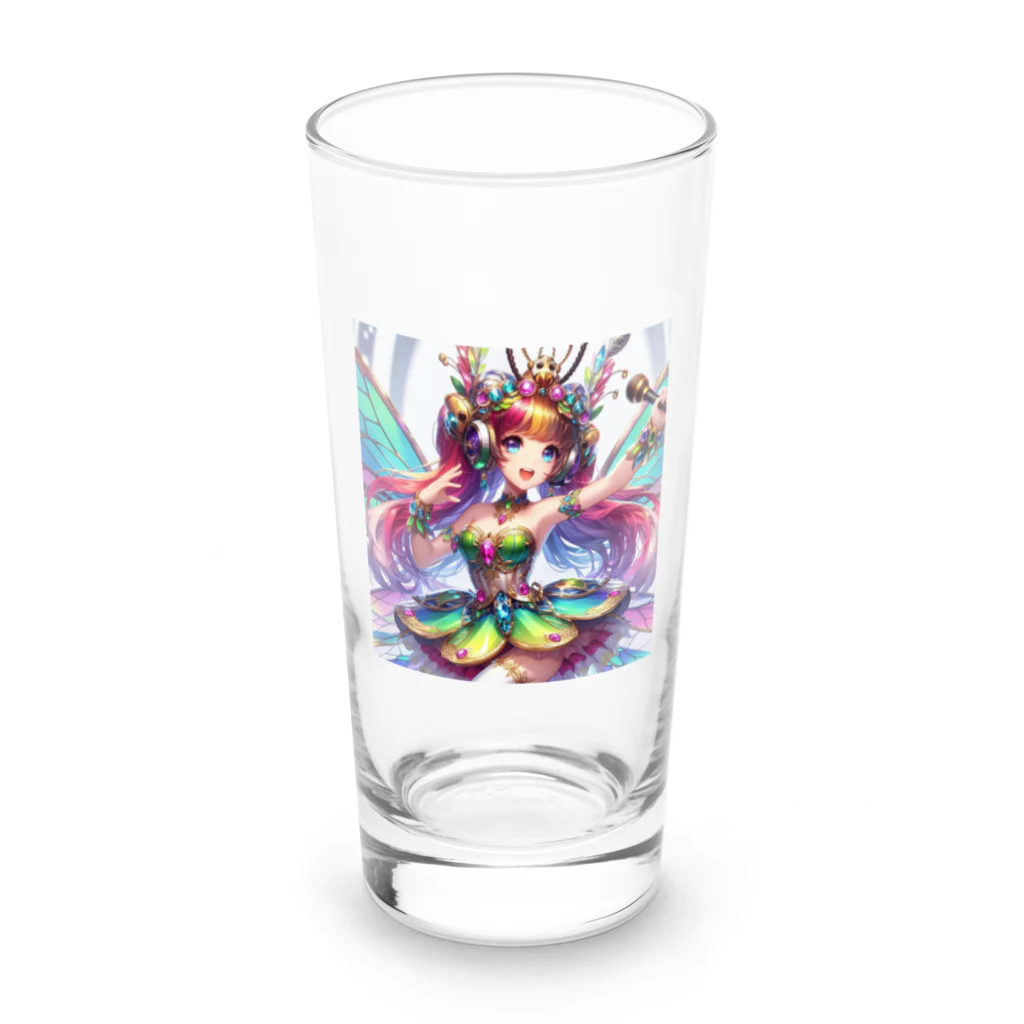 HERAX(へラックス）2号店の昆虫界のアイドル～蝶野ミーア Long Sized Water Glass :front