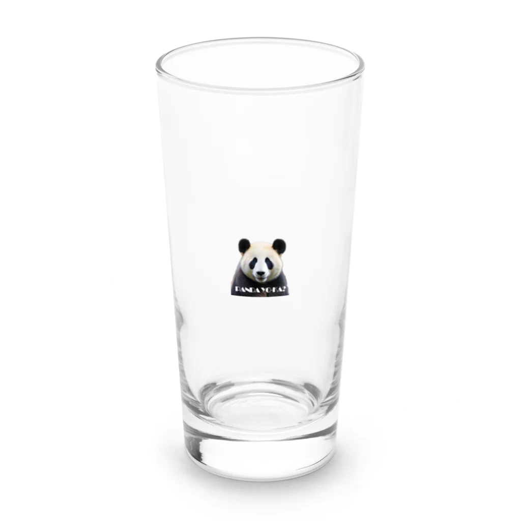 きほんてきにはものと～んのパンダ用か？ Long Sized Water Glass :front