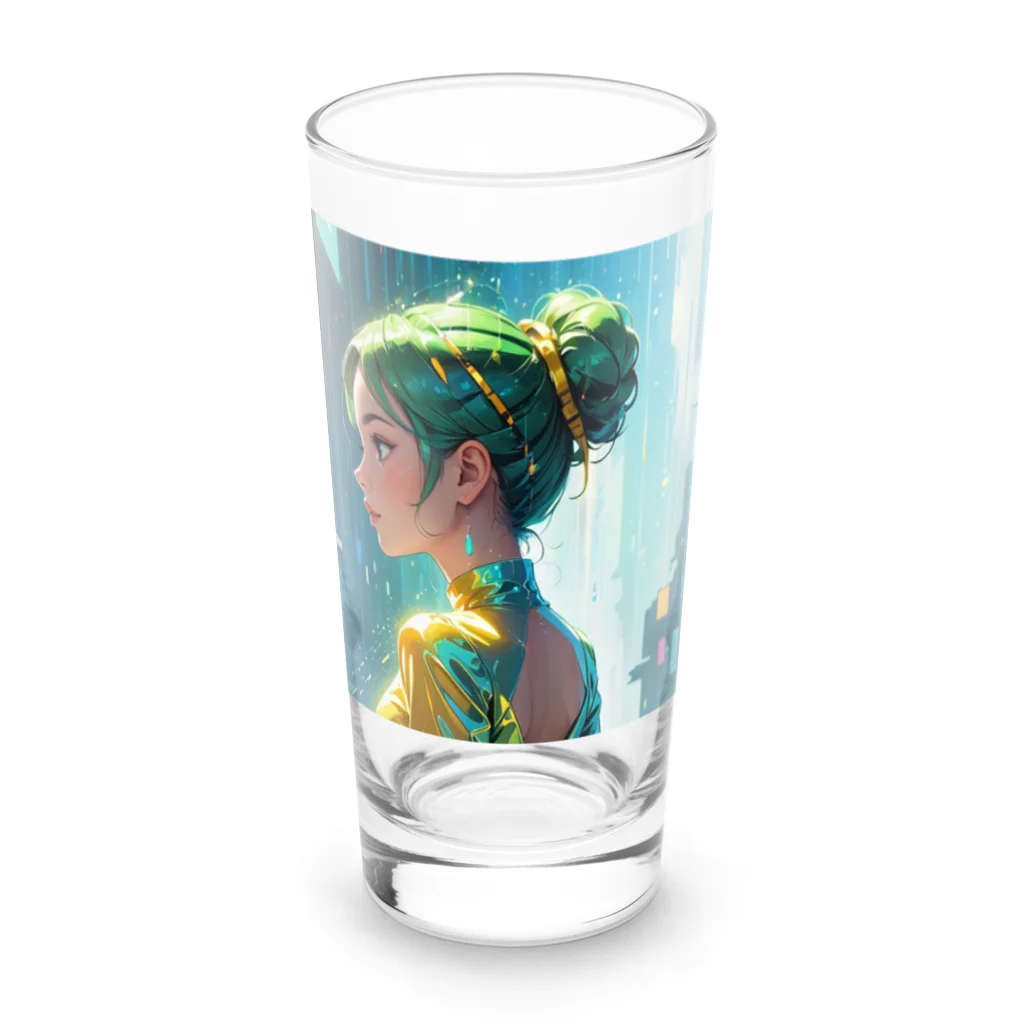 akipoyoの美麗💛 Long Sized Water Glass :front