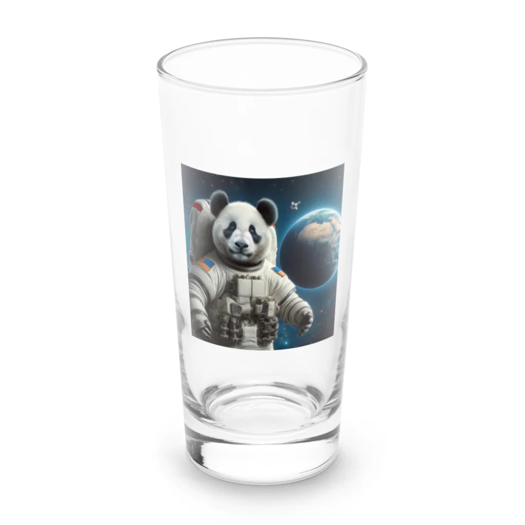 ことまるの宇宙飛行士パンダ Long Sized Water Glass :front