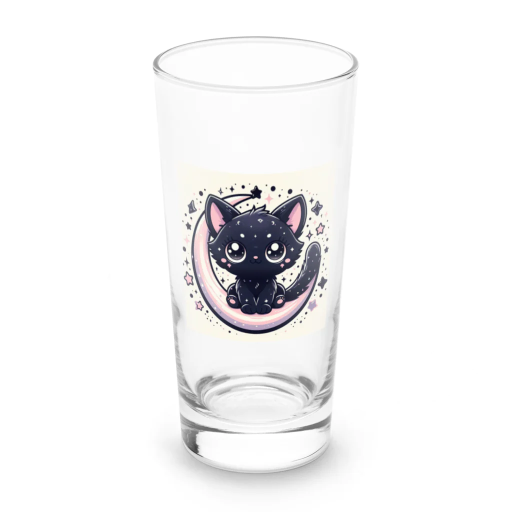 beni35の月猫ミュウミュウ Long Sized Water Glass :front