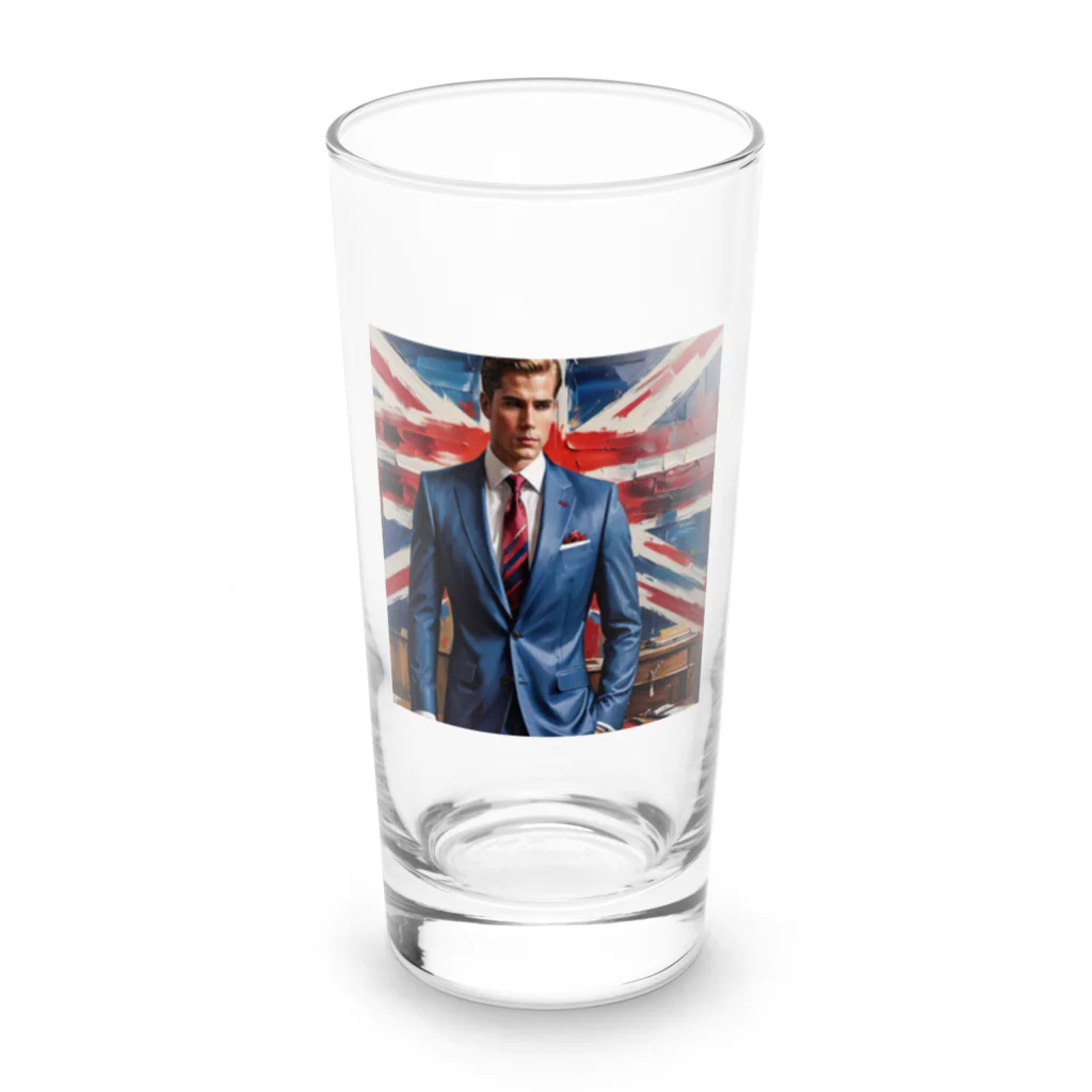 potepokeの"London's finest craftsmanship" Long Sized Water Glass :front