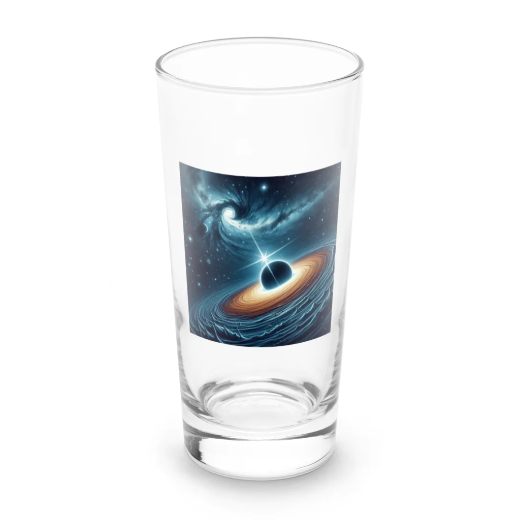 takao89の幻想的な宇宙 Long Sized Water Glass :front