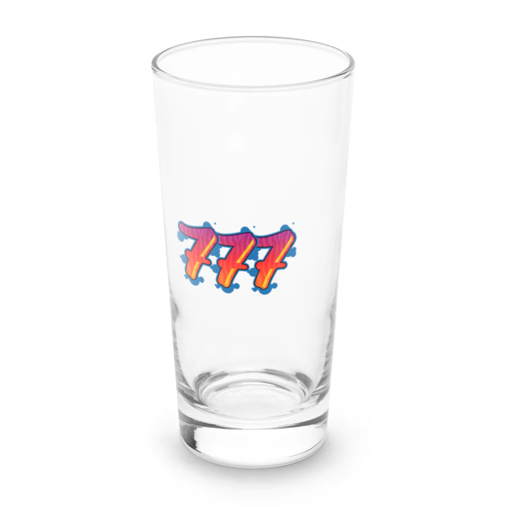 グラフィックのラッキーseven Long Sized Water Glass :front