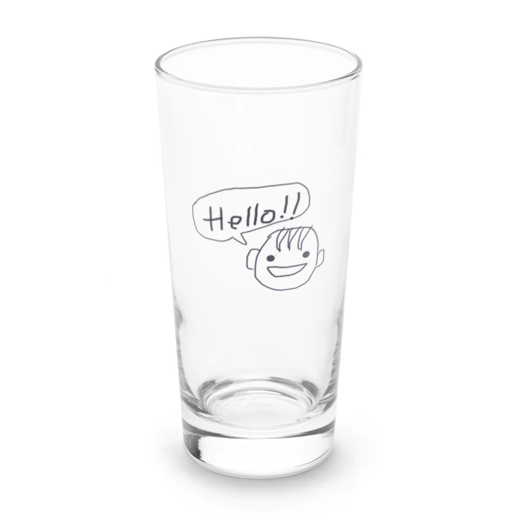 nextlevel のこんにちは！ Long Sized Water Glass :front