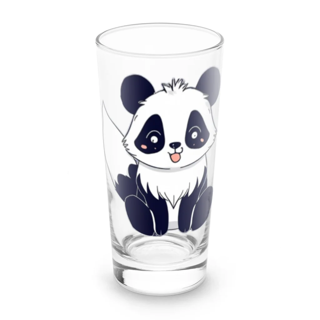 G-EICHISのかわいいパンダ＆キツネ Long Sized Water Glass :front