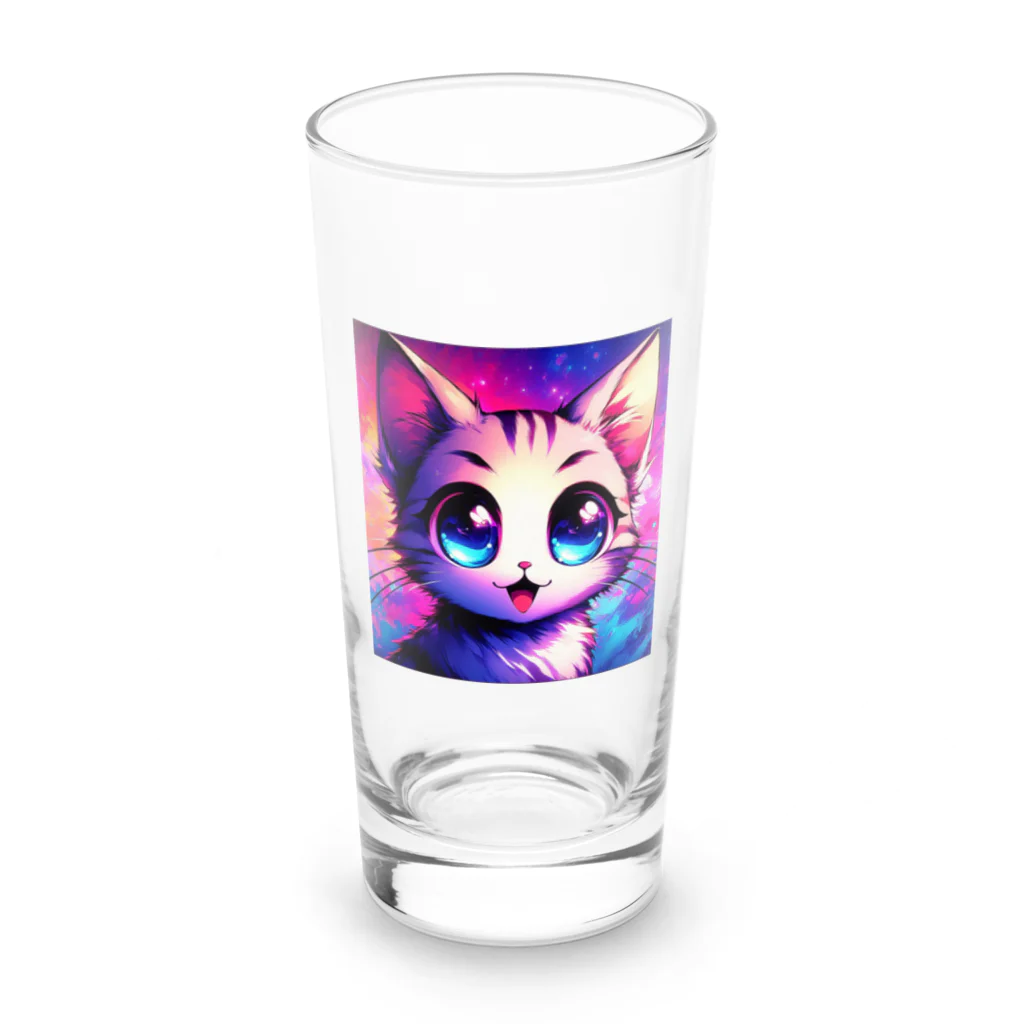 Aruk-の猫ちゃん Long Sized Water Glass :front