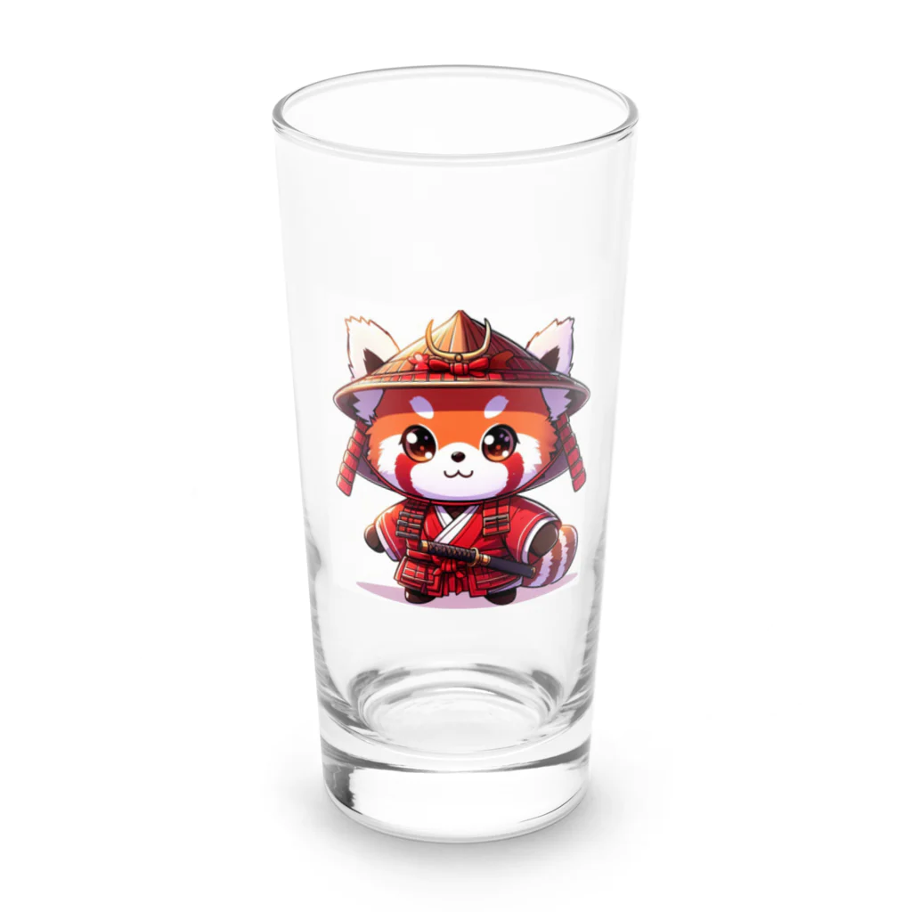 GDWEEDのレッサーパンダ侍 Long Sized Water Glass :front