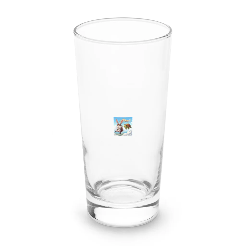 Su-zu-ri-634のハングライダーd Long Sized Water Glass :front