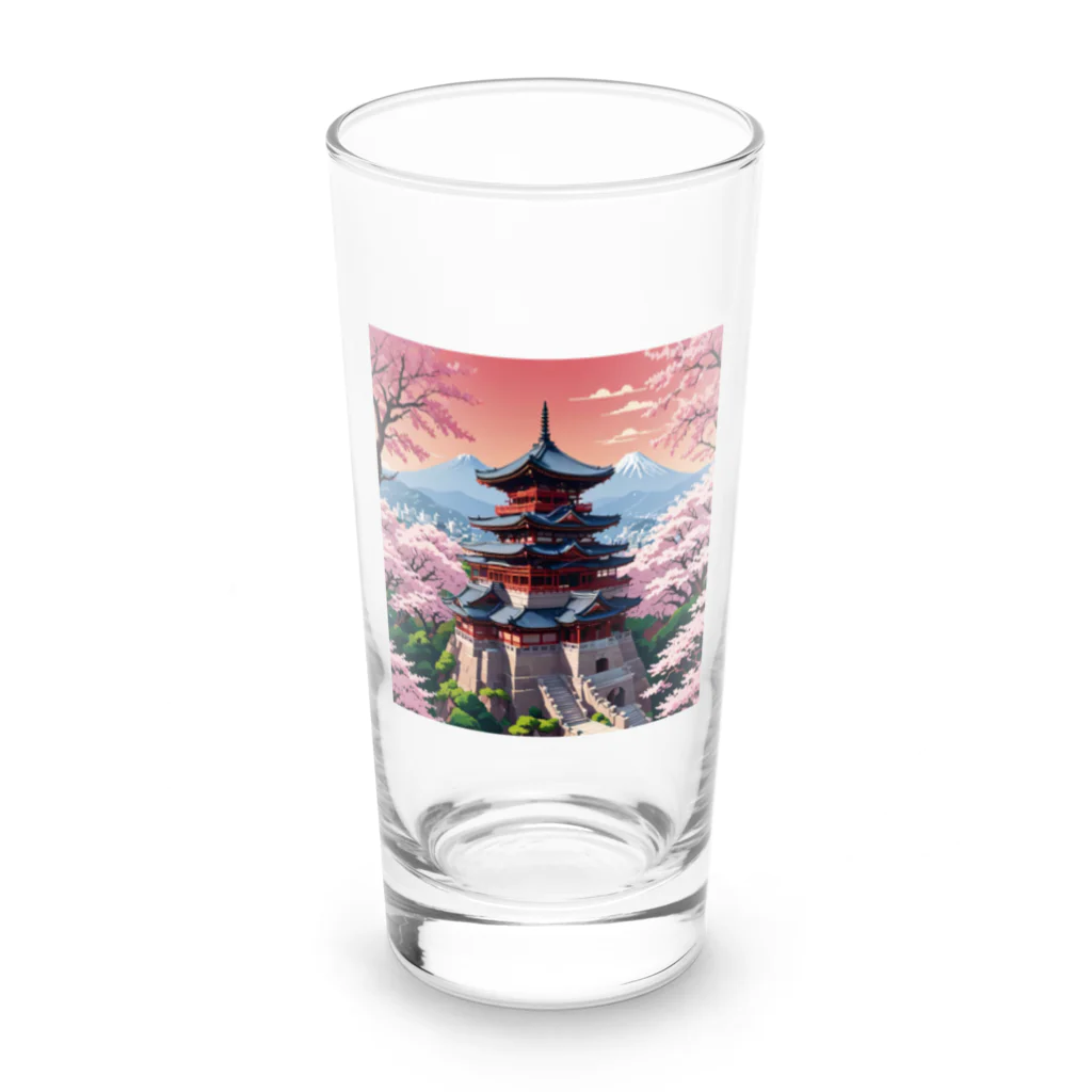 nighteggの清水寺 Long Sized Water Glass :front
