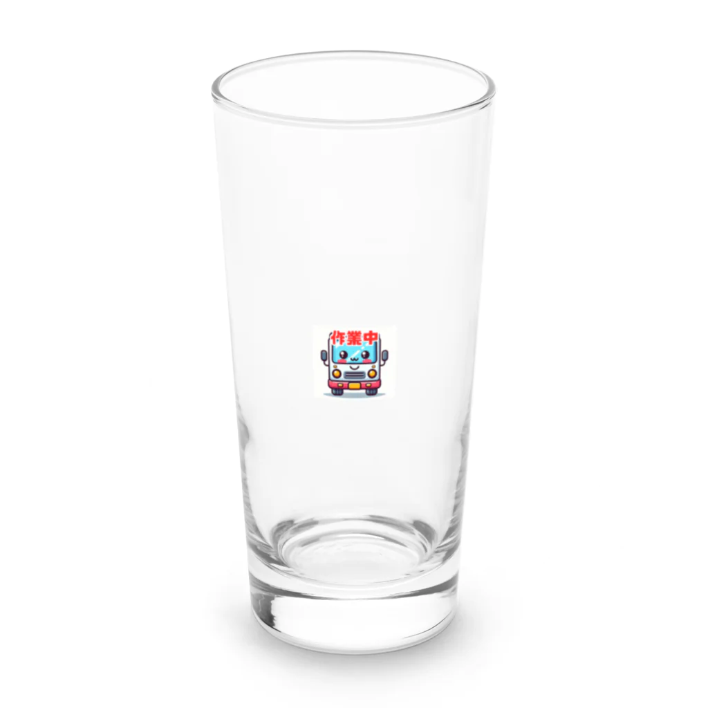 軽貨物の軽貨物くん Long Sized Water Glass :front