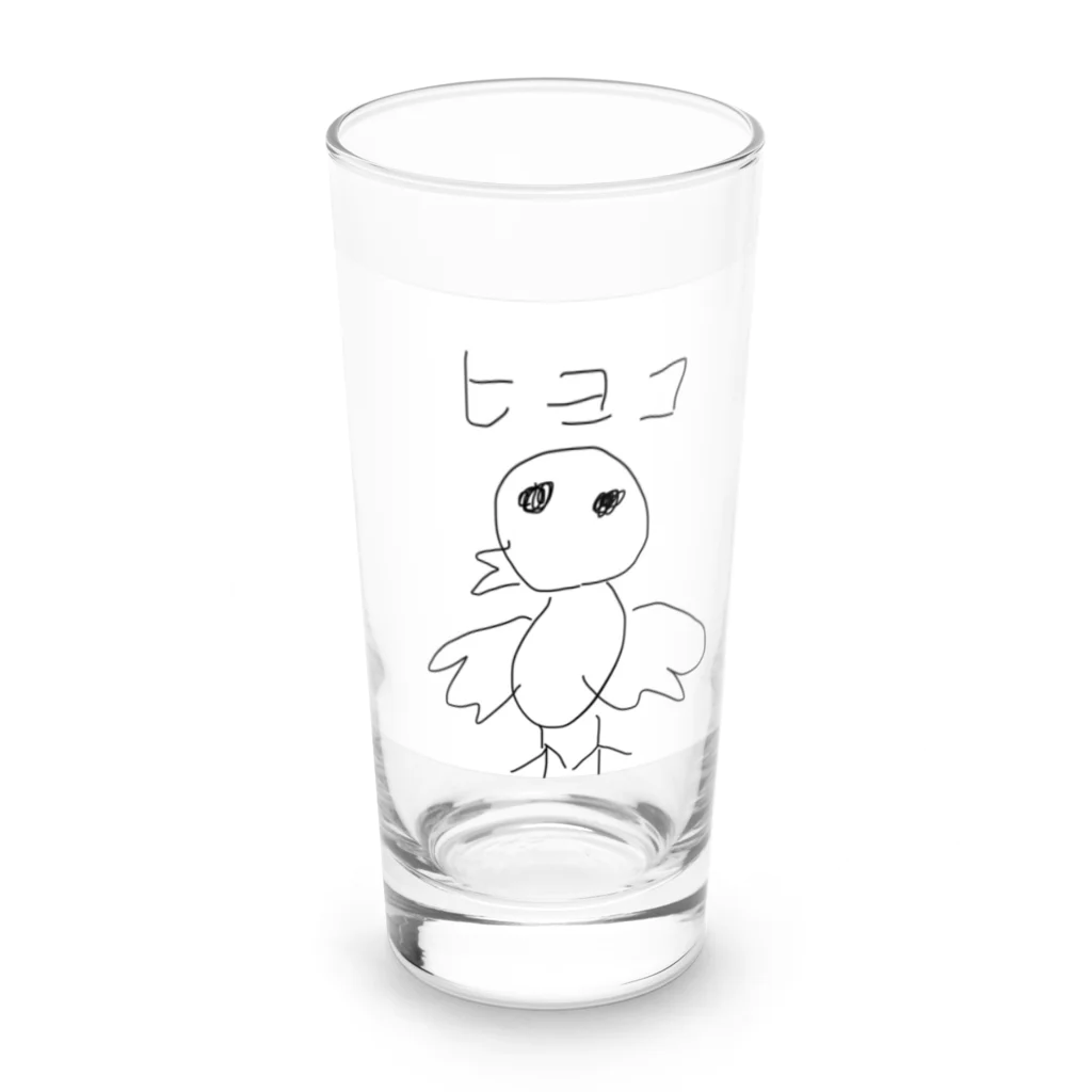 hetaTのhetaTひよこ Long Sized Water Glass :front