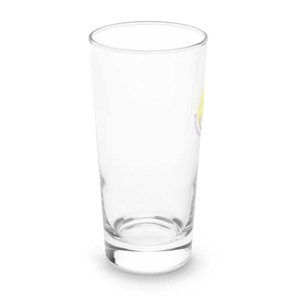 Y-C-PRINT-S-SHOPのちょけ・ガール・ロンググラス Long Sized Water Glass :front